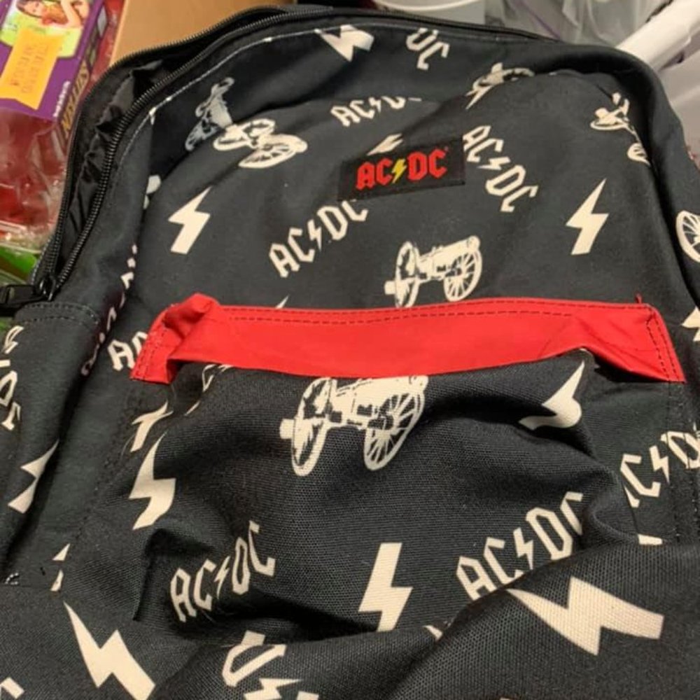 Brand new AC/DC bookbag